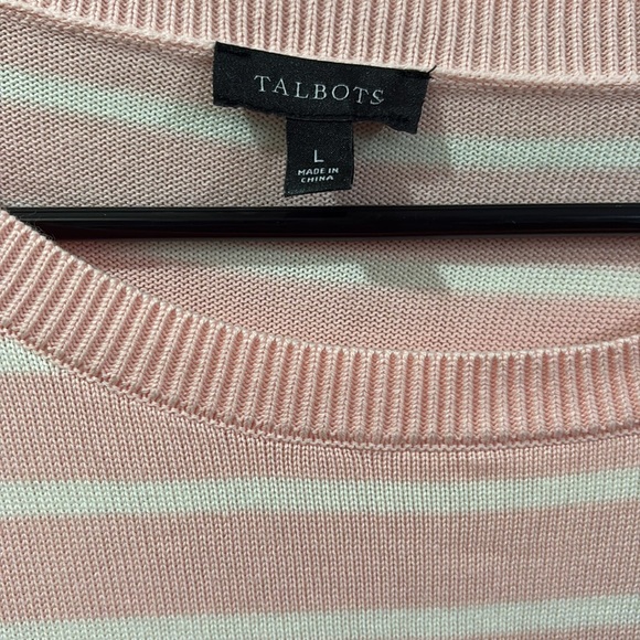 TALBOTS COTTON BLEND SWEATER - Picture 3 of 9